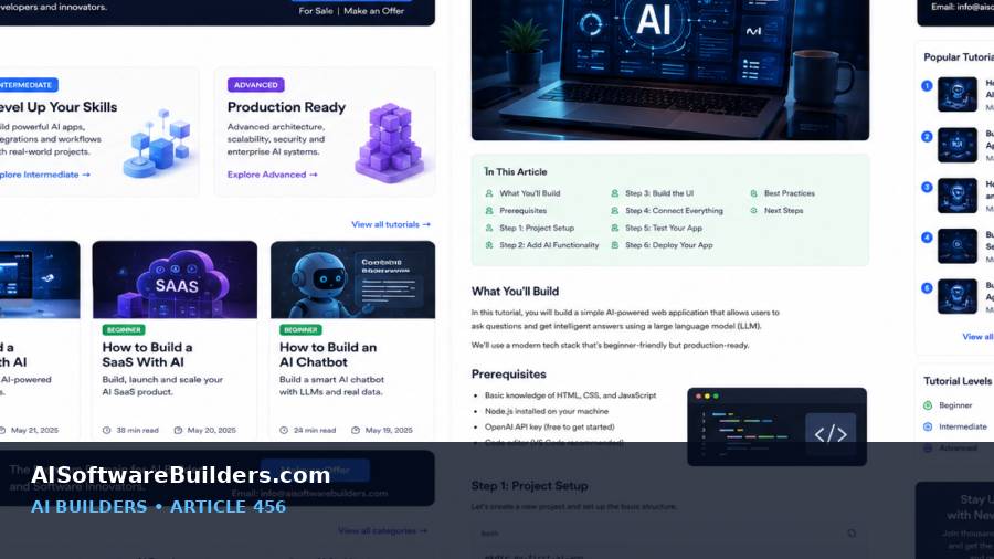 AI-generated tutorial illustration