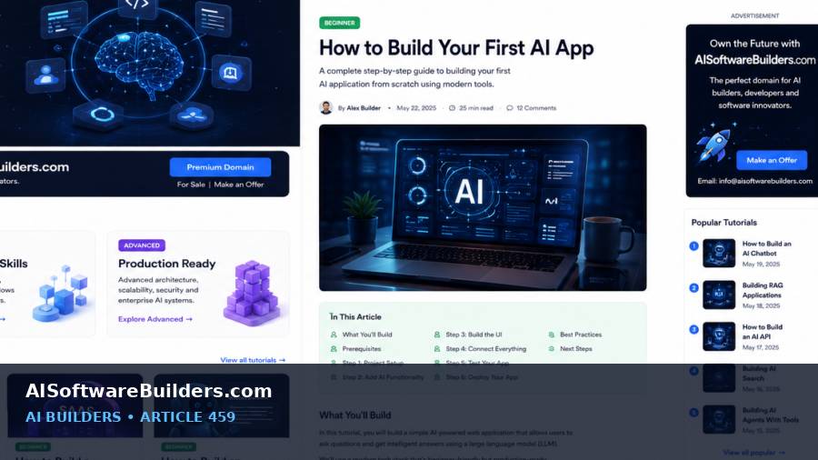 AI-generated tutorial illustration