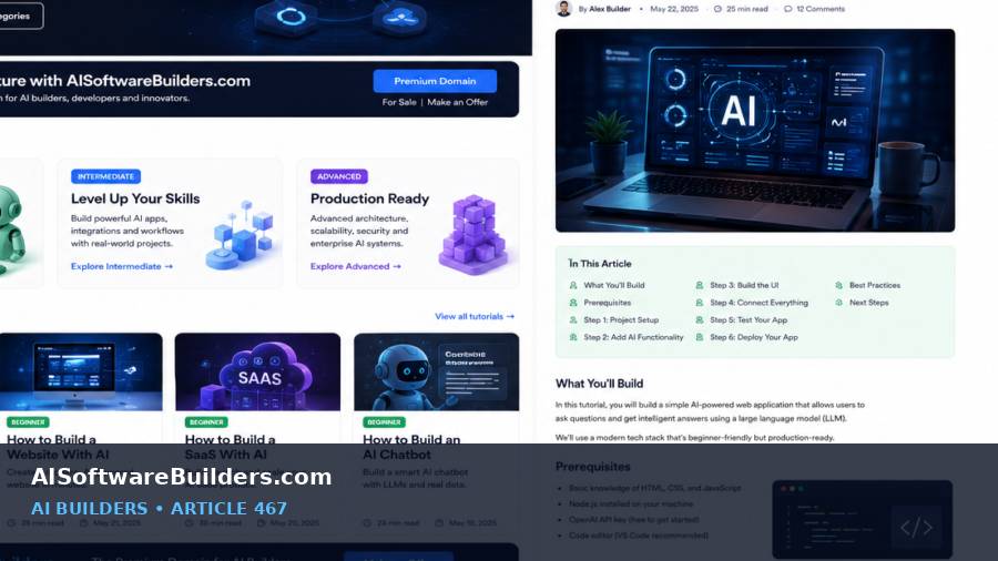 AI-generated tutorial illustration