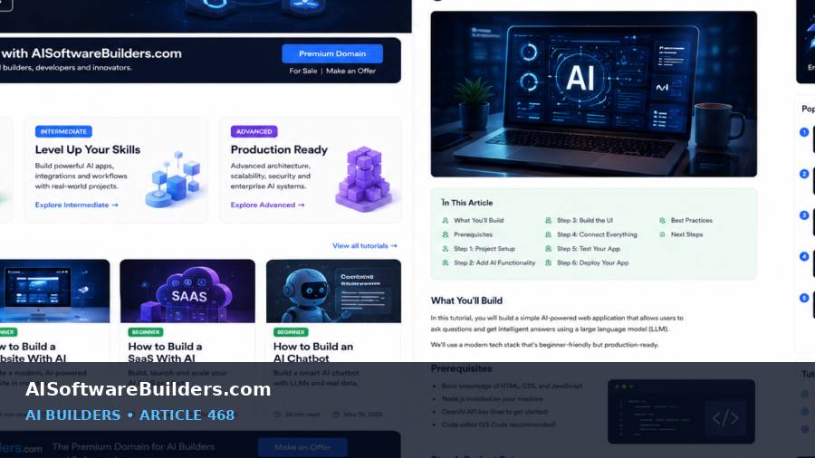 AI-generated tutorial illustration