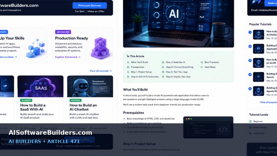 AI-generated tutorial illustration