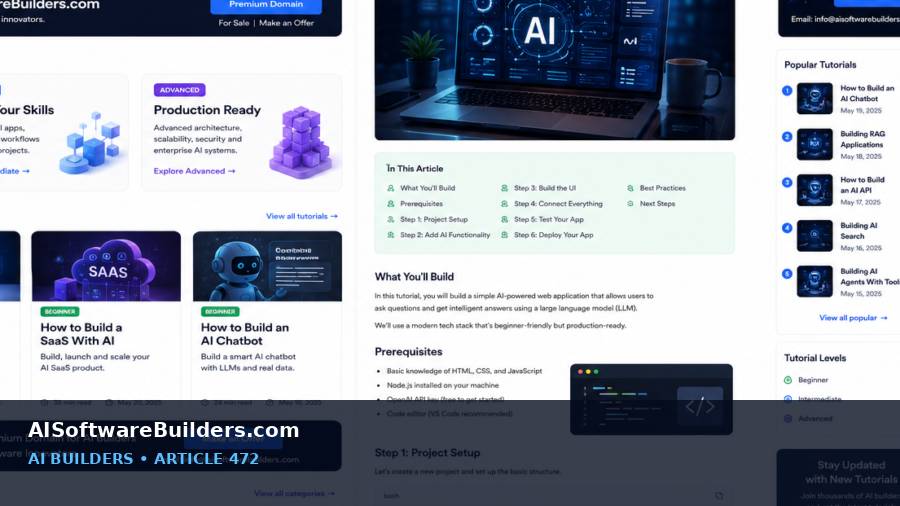 AI-generated tutorial illustration