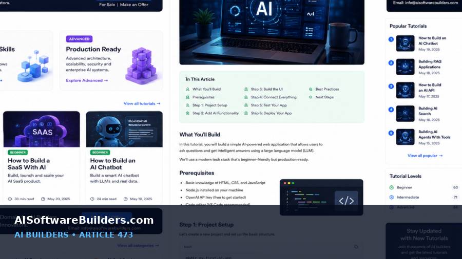AI-generated tutorial illustration
