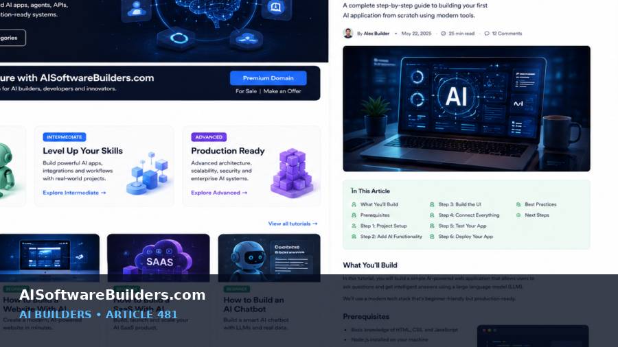 AI-generated tutorial illustration
