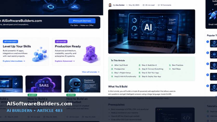 AI-generated tutorial illustration