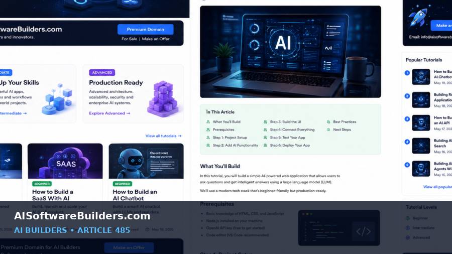 AI-generated tutorial illustration