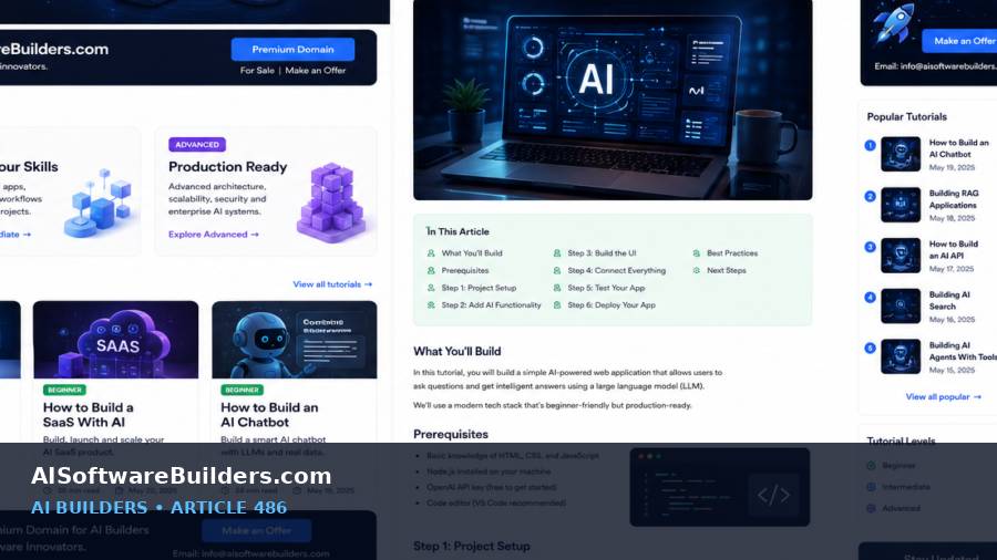 AI-generated tutorial illustration