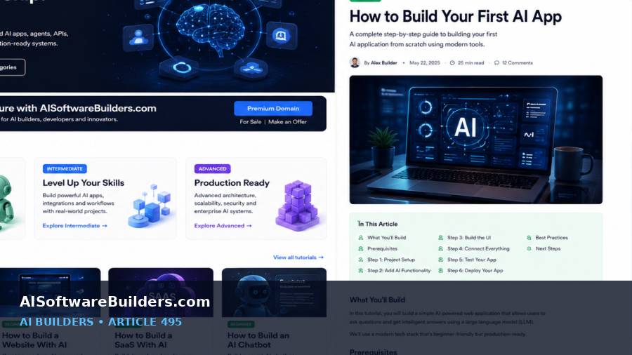 AI-generated tutorial illustration