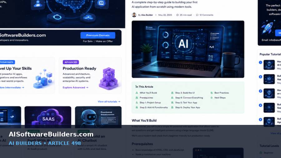 AI-generated tutorial illustration