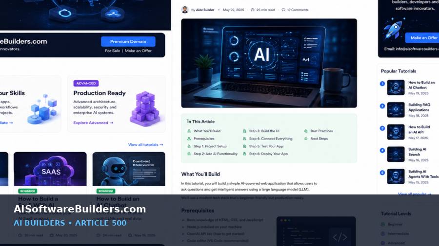 AI-generated tutorial illustration